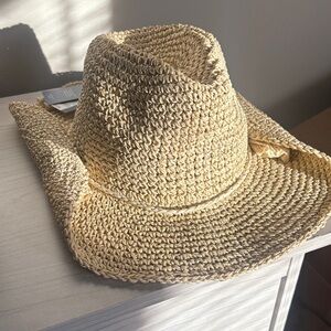 Stylish Straw Sun Hat - NWT